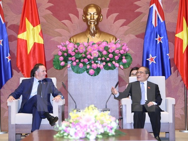 Председатель НС СРВ встретился с премьер-министром Новой Зеландии - ảnh 1